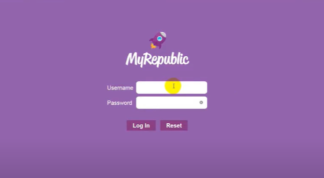 MyRepublic router login